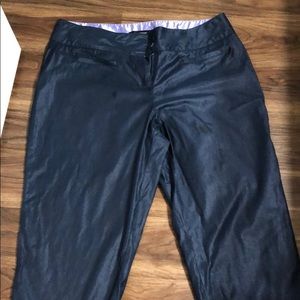 Silk navy dress Capri